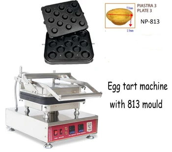 

Commercial 813 model 13 holes Round Tart Cone Digital Flow Cheese Tart shell machine 3200 Power Egg Tart machine