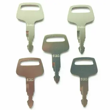 

(5)5080 For IHI Marooka Excavator Heavy Equipment Ignition Key 069027029