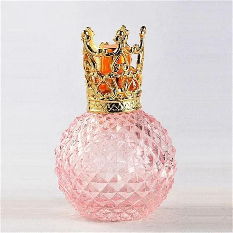 

Flameless Essential Oil Diffuser - Fragrance Glass Bottle with Catalytic Incense Burning Wick Aromatherapy 100ml