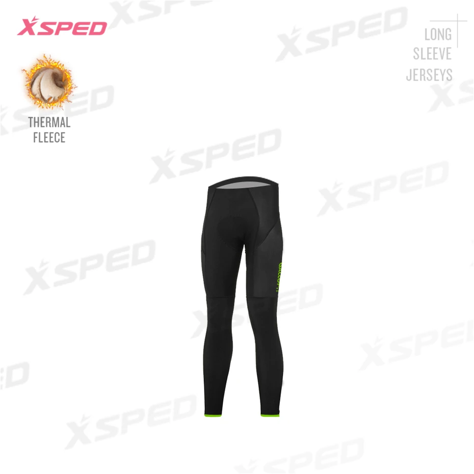 Pants Pro Team ALEing куртка женская одежда зимняя одежда для велоспорта Термоодежда из флиса с длинным рукавом Джерси женские колготки одежда для шоссейного велосипеда - Цвет: Pants