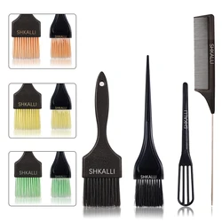Balayage tools 4 pieces set Hair coloring brush kit Hair bleach styling brush for hair dyeing Hair dye brush