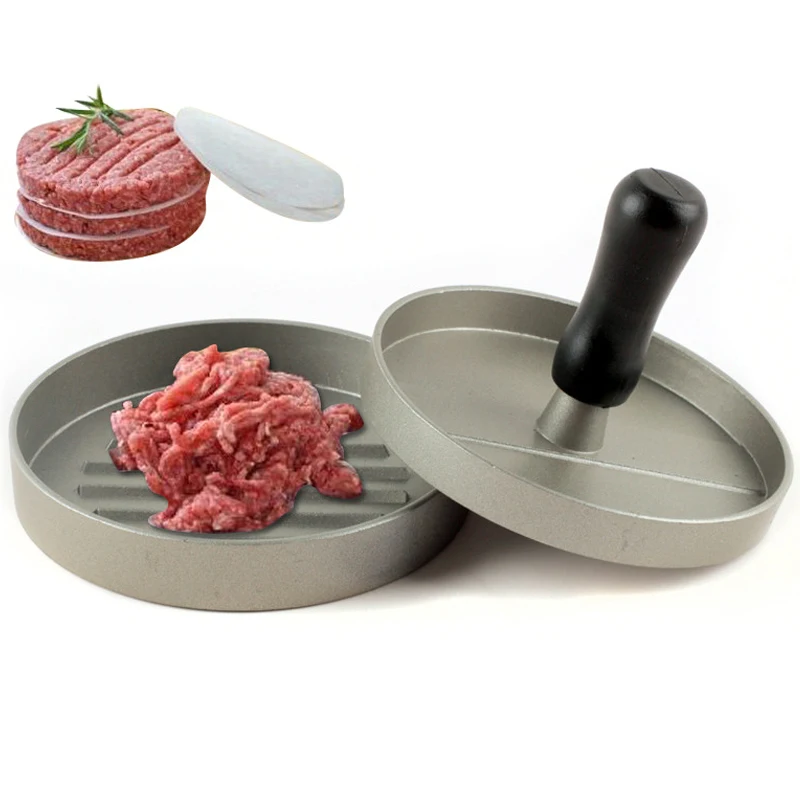 1 комплект гамбургера давления для мяса, стейка, форма гриль для говядины инструмент для пирога круглой формы Пэтти Производитель DIY кухонные принадлежности