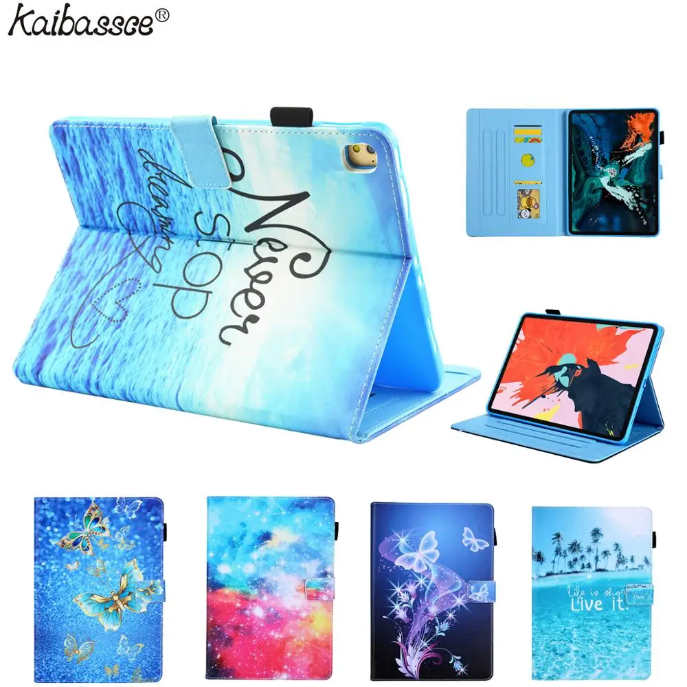 Модный чехол KAIBASSCE для планшета из ТПУ с рисунком iPad Air 1 2 Pro9.7 Air4 Pro 10 5 нового Pro11 2018