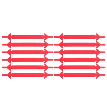 

12Pcs/Set Creative Women Shoes Shoelaces Unisex Men Laces Athletic Running No Tie Shoelaces Elastic Silicone Sneakers 9 Colors