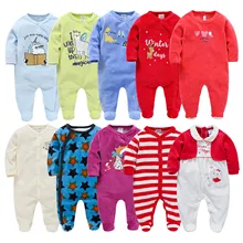 

Unisex Winter Autumn Newborn Baby Rompers Pjiamas Infant Onesies Velvet Warm Jumpsuit Baby Boys Overalls Toddler Girls Clothing