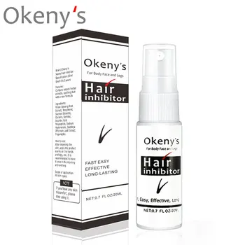 

20ml Hair Inhibitor Spray Serum Stop Hair Growth Beard Inhibitor Hair Liquid Skin Care Hair Growth Inhibitor Spray TSLM2