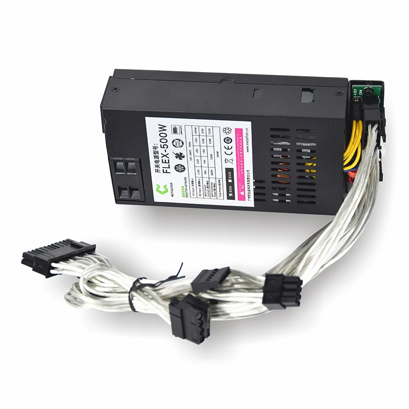 Fonte de Alimentação w para Itx Pfc para Sistema Metalfish Flex Modular 400 Flex-atx 300 pc Pequeno 1u Computador Ativa Pos Aio 500 w Psu