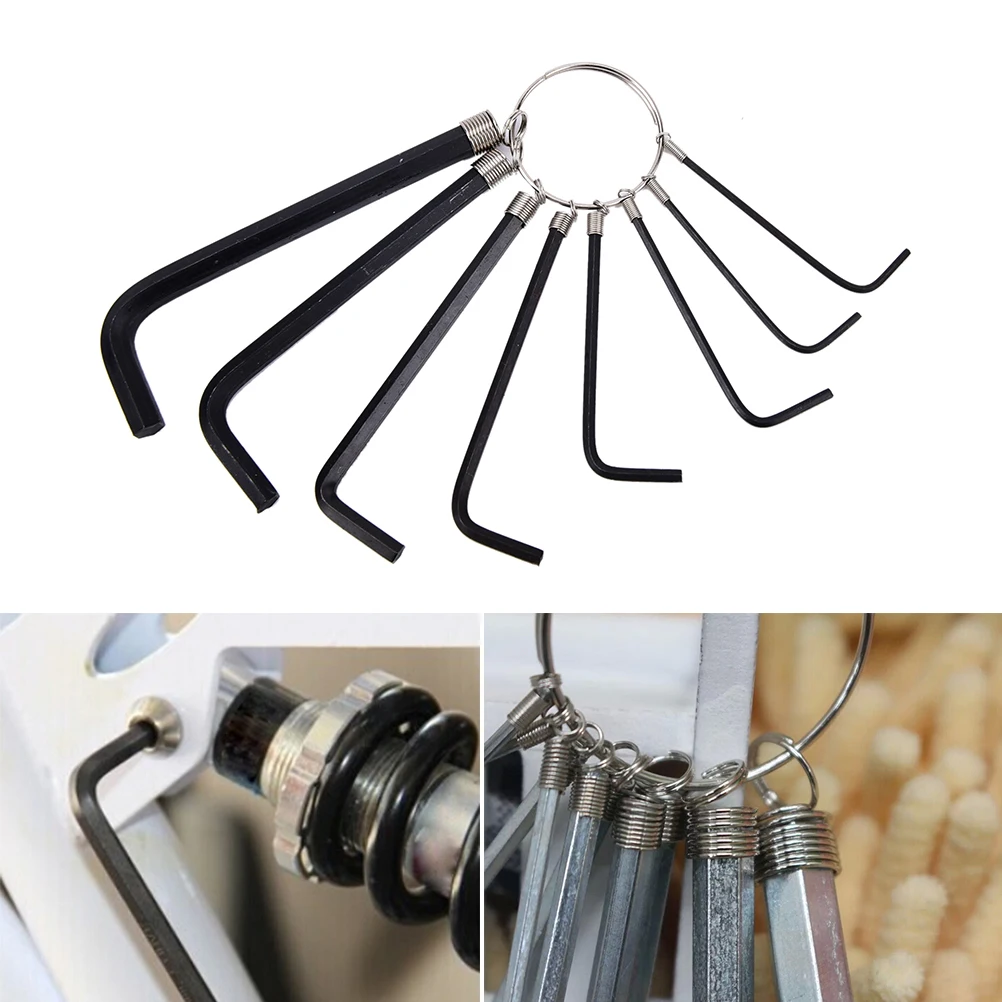 8 шт. мини микро инструмент для ремонта велосипеда шестигранный набор ключей