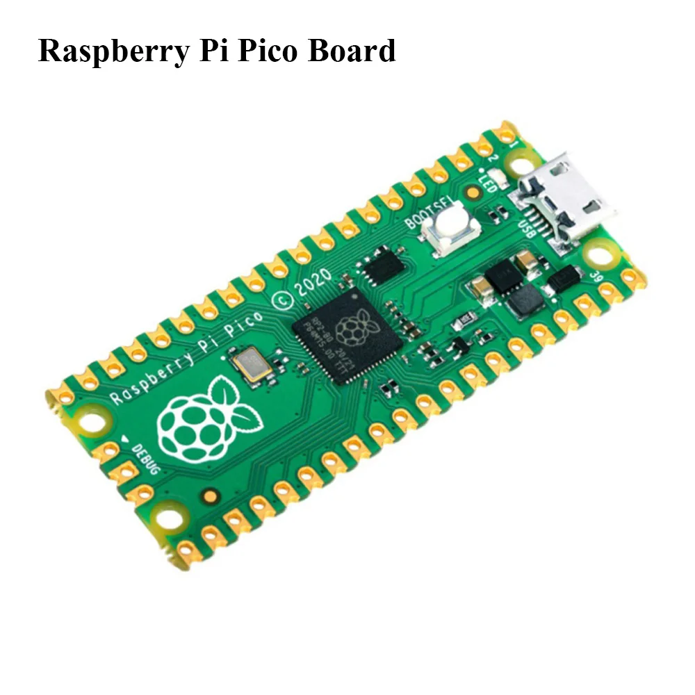 Placa de extensão original do microcontrolador do pico da framboesa pi com córtex m0 + processador do braço do duplo-núcleo de alto desempenho