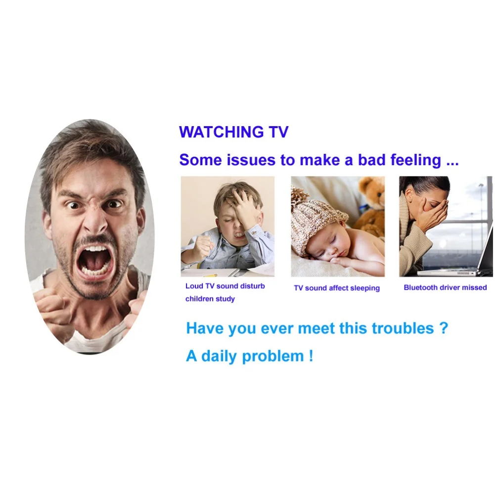 Bluetooth Transmitter 3 5mm USB Wireless Audio A2DP Stereo Adapter External Antenna for PC Laptop TV Headphones