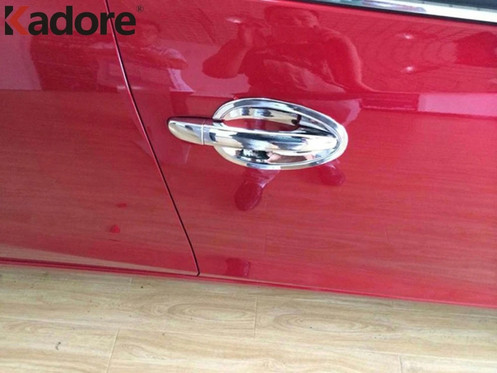 Для MAZDA 3 Axela 2013 2014 2015 2016 2017 2018 ABS Хромированная боковая дверная ручка Крышка