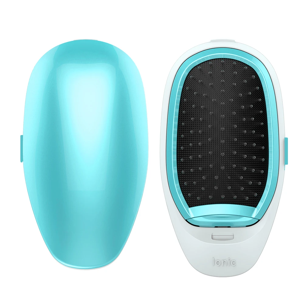 

Electric Ionic Hairbrush Mini Hair Brush Anti-Static Vibrating Comb Massage For Hair Straightening,Styling Scalp Massage Brush