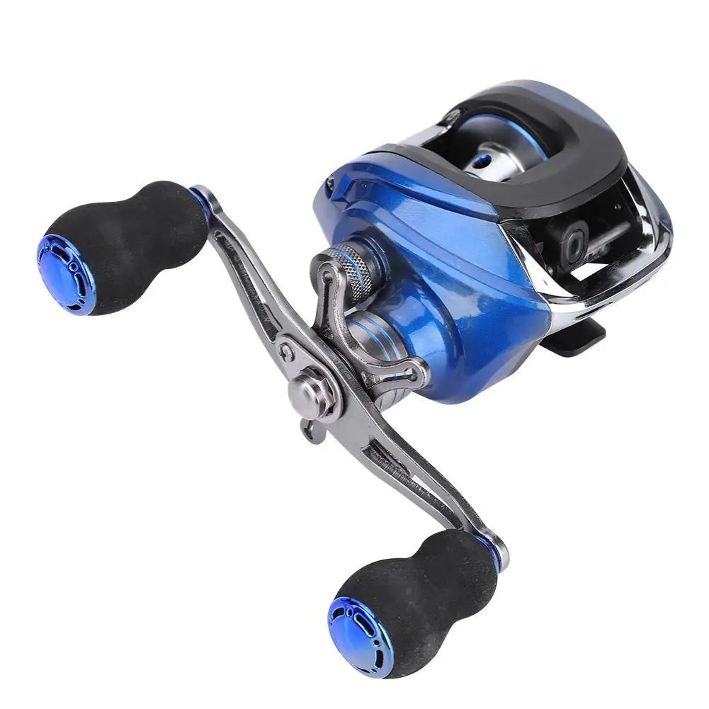 

New 17+1 BB Offshore Baitcasting Fishing Reel Angling Aluminum Alloy Spool Bait Casting Fishing Saltwater Trolling Reel
