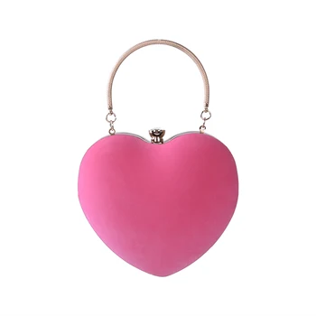 

Fashion Women Handbags New Artificial Suede Evening Clutch Bag Wedding Party Purse Shoulder Crossbody Chain Bag