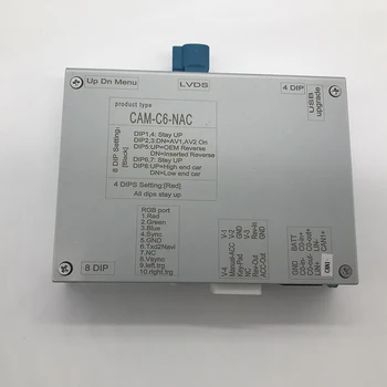 

Car Front / Reverse Backup Camera Composition Media Video Interface For Peugeot 3008 2007 Accessories With Parking Guidelines