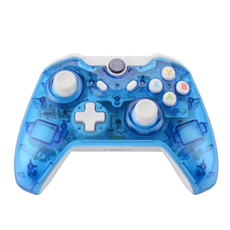 8151 контроллер беспроводной Bluetooth геймпад для PS3 контроллер игровой джойстик Playstation полное колебание консоль синий прозрачный