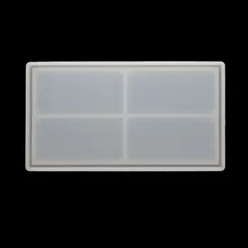 

Clear Silicone Round DIY Dynamic Liquid Quicksand Bag Mold UV Resin Mold Craft 634D