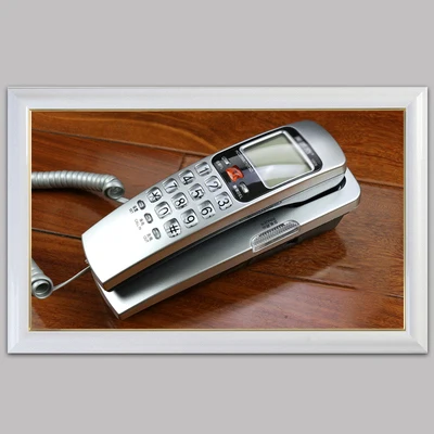Enhanced Landline Telephone with Caller ID and Adjustable Ringtone