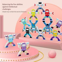 Hercules en bois jeu de changement Robot pour enfants, entraînement du sens de l'équilibre, jouets éducatifs précoces, Kit de bricolage pour enfants