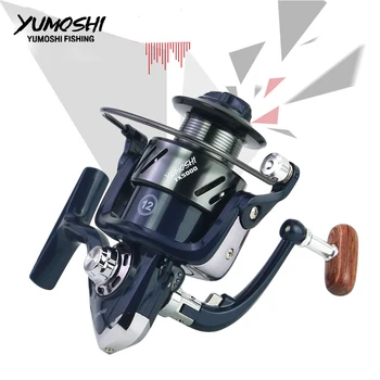 

YUMOSHI Fishing reel Fishing reel fishing gear spinning wheel throwing rocky sea pole wheel Fishing Wheel TX