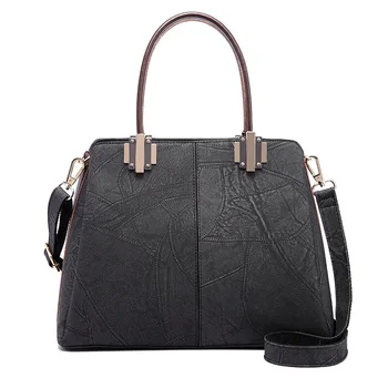 

Large Bag Women's 2020 Autumn and Winter New Fashion One-shoulder Messenger Bag Wild Middle-aged Female Bag Handbag