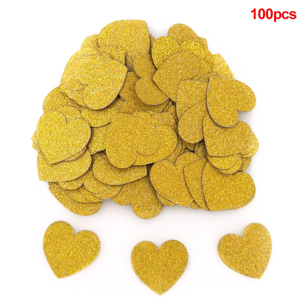 100Pcs Christmas Wedding New Year Birthday Table DIY Supplies Decor Party Five Stars Glitter Multicolor Paper Confetti
