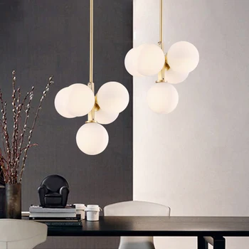 

chandelier lighting chandeliers ceiling cocina accesorio modern led chandelier living room decoration nordic decoration home