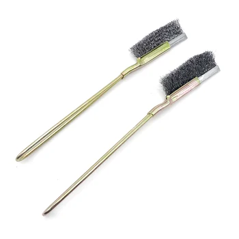 

Hot Nozzle Ended Steel Wire Brush Cleaning Pick Clean Tool for 3D Printer NC99