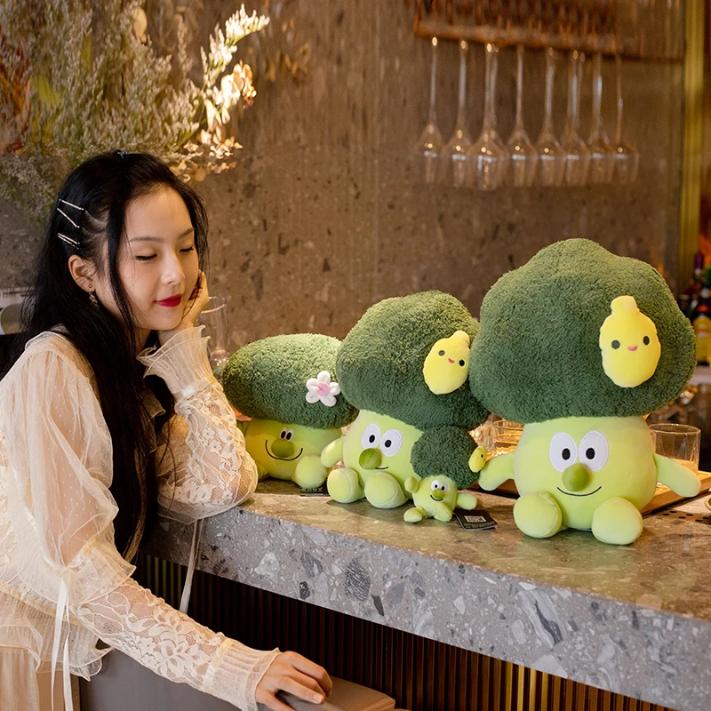 30 38センチメートルソフトぬいぐるみブロッコリーおもちゃぬいぐるみ植物韓国のテレビブロッコリー人形枕ぬいぐるみ子供のおもちゃなだめる少女の誕生日プレゼント Aliexpress Toys Hobbies