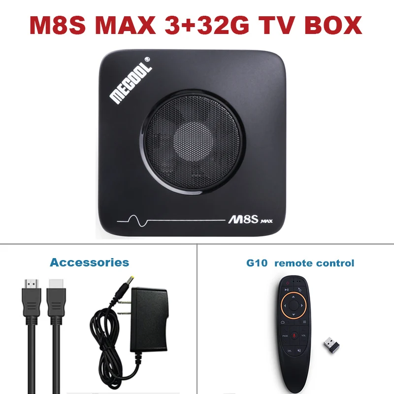 TV BOX-G10 ТВ-бокс Mecool M8S MAX M8S PRO L KM3 Android 3g+ 32G box tv Amlogic S912 tv BOX 2,4G/5G wifi/Bluetooth/USB/HD/Smarthome Topbox - Цвет: TV BOX-G10