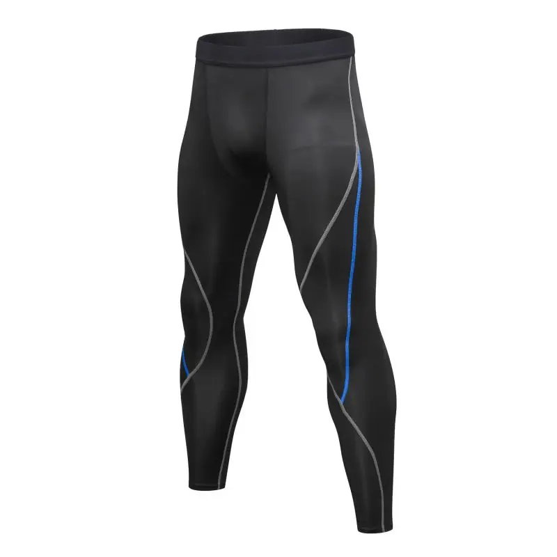 Men Stretcht Compression pants mens Autumn jogger Gym sports running tights fitness elastic marathon quick-drying trousers