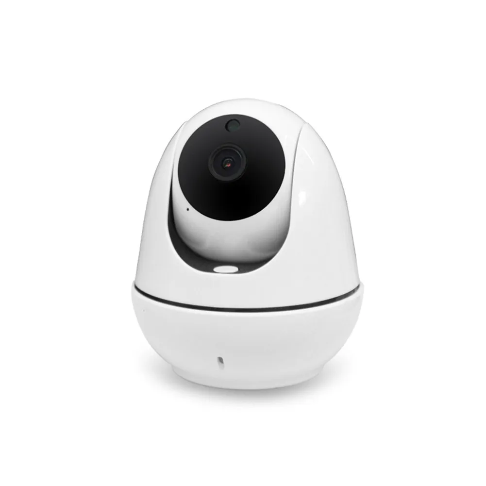 1080P HD Беспроводная ip-камера, интеллектуальная автоматическая камера слежения, Домашняя безопасность, сеть наблюдения, интеллектуальное отслеживание, WiFi камера - Цвет: Белый