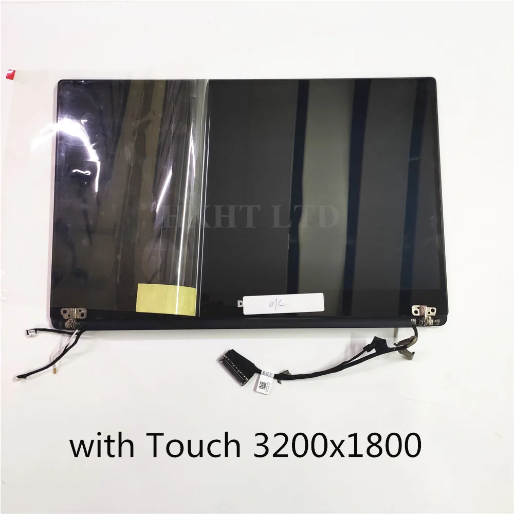 13," для Dell XPS 13 9343 P54G ЖК-экран в сборе 3200*1800 сенсорный экран или 1920*1080 FHD дисплей хороший рабочий