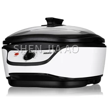 Электрическая сковорода AC801M 8 в 1 многофункциональная электрическая плита квадратный горшок электрическая фритюрница 5л большая емкость электрическая плита