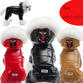 

Clothes For Small Dogs Winter Warm Puppy Pet Coats Hooded Jacket Jumpsuits Chihuahua Clothing Overalls Parkas