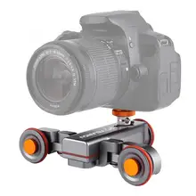 YELANGU L4X мини моторизованный электрический трек слайдер мотор тележка автомобиль для камеры видеокамера DV слайдер телефон механизированная камера