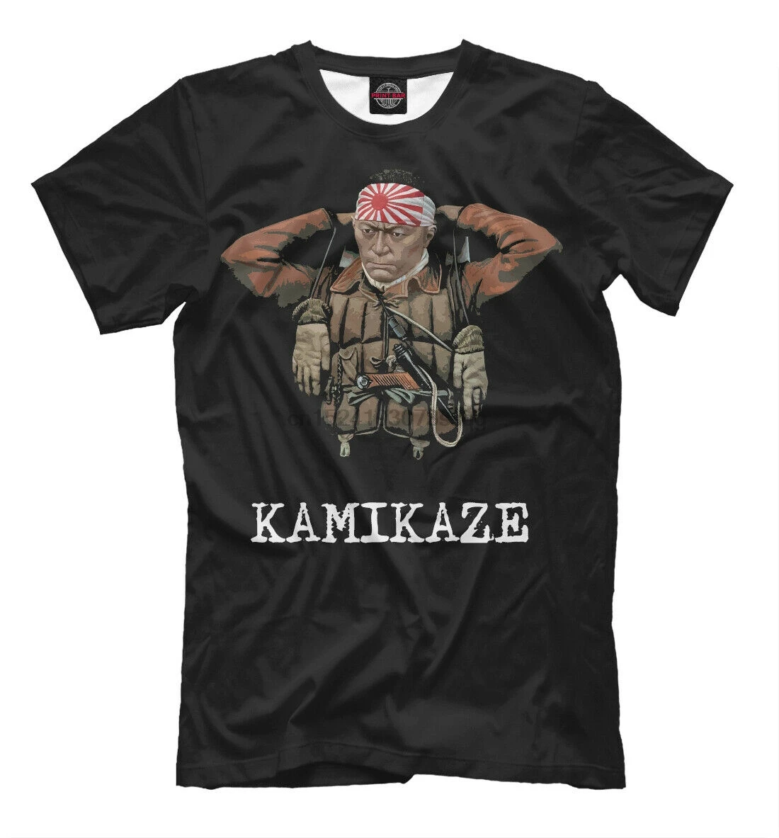 Новая футболка Kamikaze Япония 153270 г.|Футболки| |