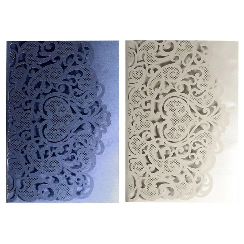  2019 New 10 Pcs 3D European Style Wedding Invitation Card with Envelope Kits Party Supply - 4.0005E+12