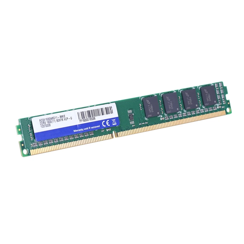 DDR3 8GB Ram PC3 12800 1600MHz 1,5 V 240 Pins двухканальная память для настольных ПК для Intel Высокая совместимость