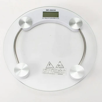 

Electronic Weight Scale Dia 10.23'' Round Electronic Health Weight Scale Night Sight LCD Dispaly Body {Weighing, Measuring| USB