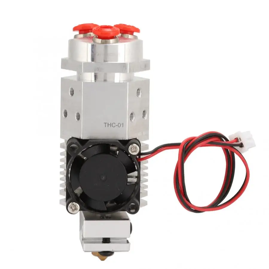 Детали 3d принтера Hotend комплект THC-01 дистанционного экструдера 3 цвета переключение 0,4 мм 1,75 мм