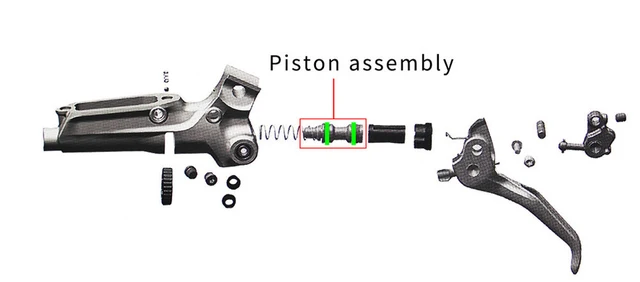Bicycle Disc Brake Lever Piston Repair Part | Sram Guide Rs