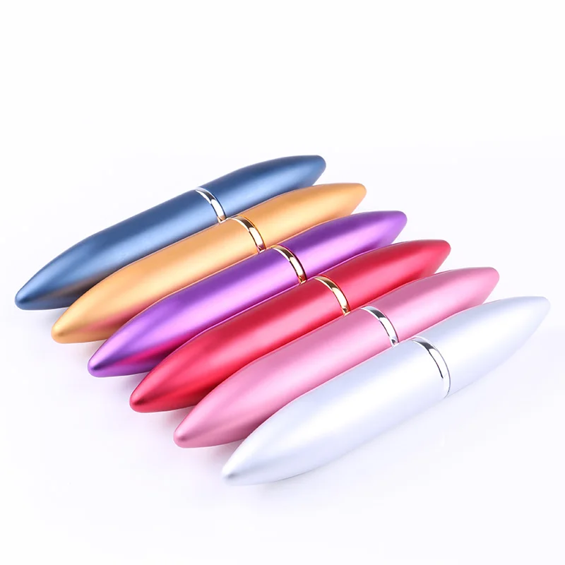 

5ml 6 Colors High Quality Aluminum & Glass Perfume Bottles Mini Portable Refillable Sprayer Pump Bottle For Unisex
