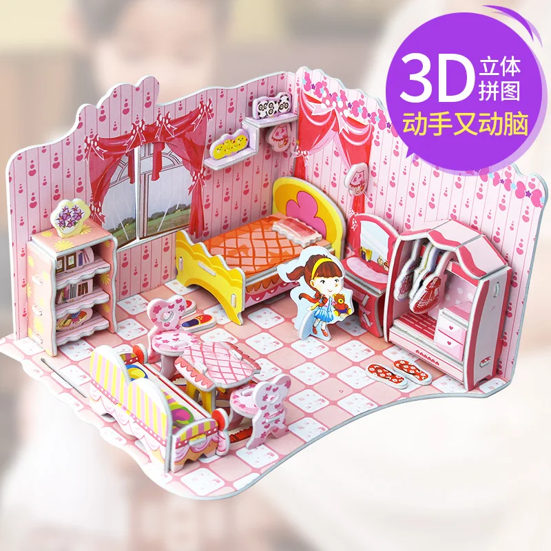 puzzle 3d niños 6 años