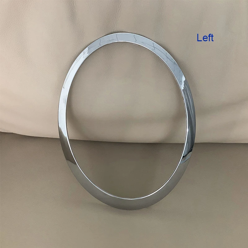 

For Mini Cooper 2007-2015 R55 R56 R57 R58 R59 Left Right ABS Chrome Sliver Headlight Trim Ring