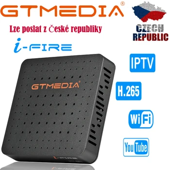 

New Style GTMedia Ifire IPTV Box Digital Set Top Box TV Decoder FULL HD 1080P (H.265) Built-in WIFI module iptv support Spain DE