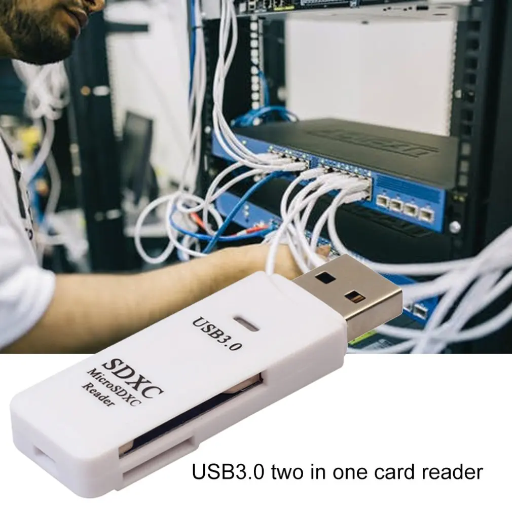 USB 3,0 многофункциональный считыватель смарт-карт памяти OTG type-C адаптер мини-считыватель карт для микро компьютера ноутбука