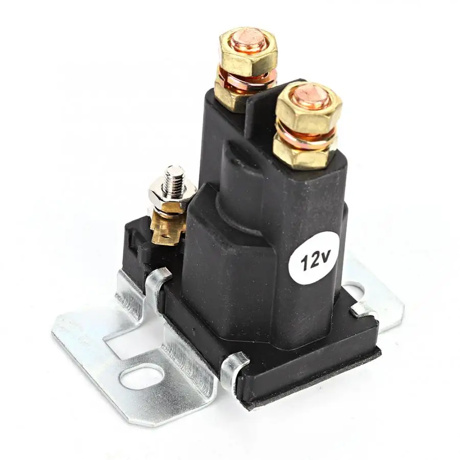 4 Pin 12V AMP 500A автомобиля Универсальный стартера вкл/выкл Мощность переключатель двойной Батарея изолятор Реле Переключатель автомобильное реле