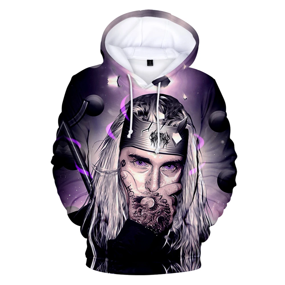 Ghostemane, модные мужские толстовки,, весна, осень, мужские повседневные толстовки, свитшоты для мужчин и женщин, рок, готика, худи, 3D принт