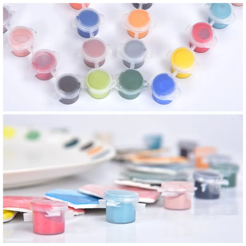 Ceramic Pigment 6-color Portable Set Art Underglaze Color Jingdezhen Ceramic Painted Pigment Medium Temperature